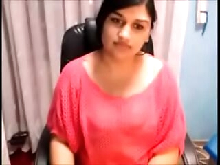 Indian Girl ( Big boob) showing her milk cans & pussy